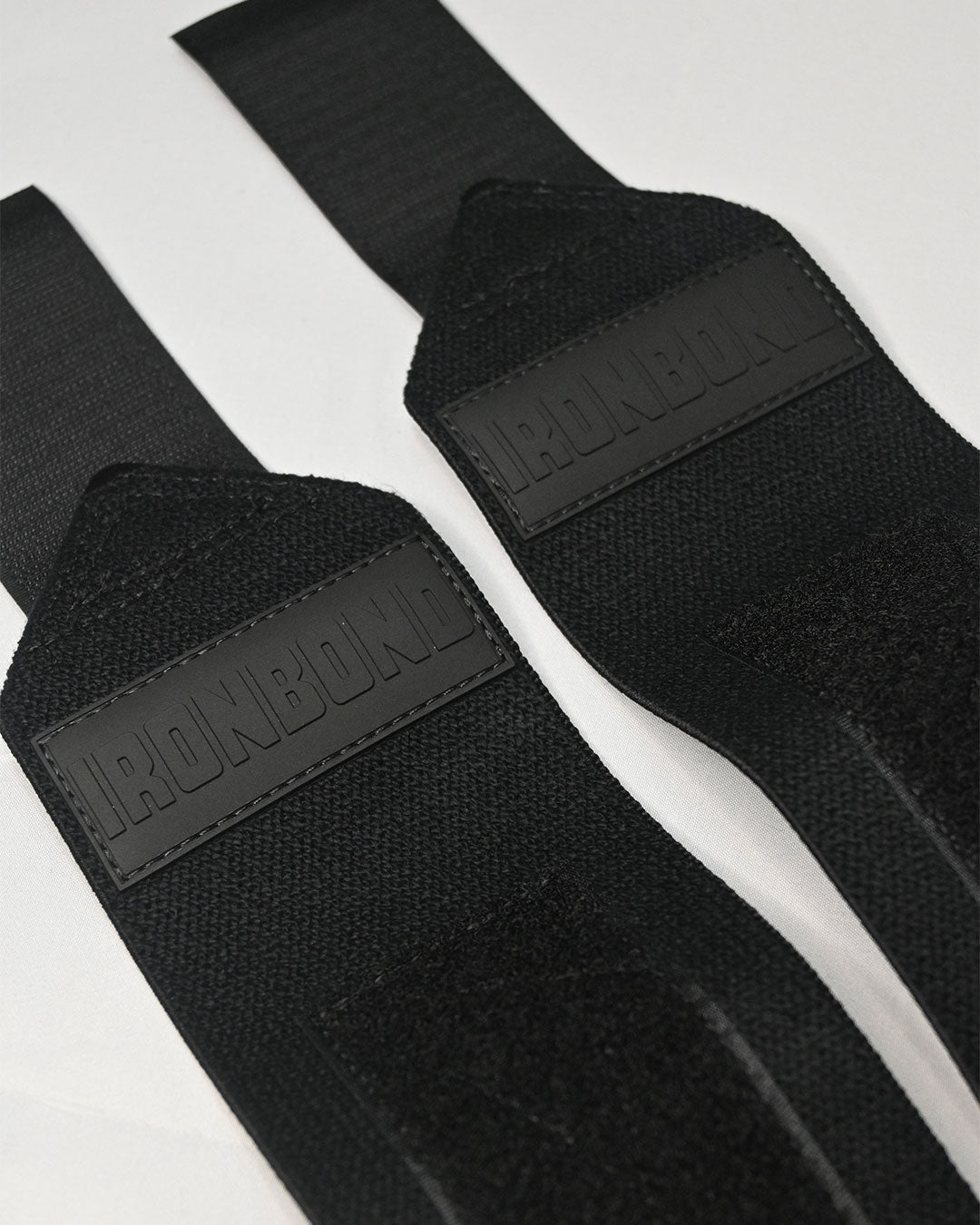 IRONBOND WRIST WRAPS - STEALTH BLACK